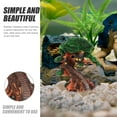 thumbnail image 3 of Eease Aquarium Resin Tree House Mini Tree Stump Fish Tank Ornaments, 3 of 5