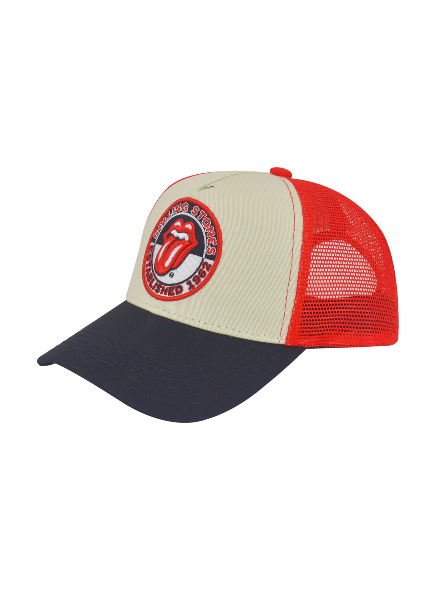 The Rolling Stones Trucker Hat @ Free People O/S NWT Womens Rolling Stones Trucker Snapback Hat, Cotton  main image 3