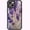 Purple Lavender, variant on for iPhone 14 Case Cute, Aesthetic Floral Hard Shell, Compatible with Magsafe, Trendy Unique Retro WesternCoquette Protective Slim Phone Cover for Women Girls, Vibrant Defined Blossoms
