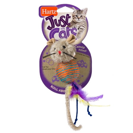 Hartz Just for Cats Roll About Mouse Cat Toy, 1ct