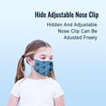 thumbnail image 3 of Cute Hungarian Puli Dog Graphic Printed Cloth Face Masks Reusable Washable Adjustable for Child (5 PCS), 3 of 5