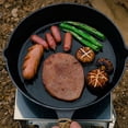 thumbnail image 4 of Cast Iron SKillet Frying Pan with Double Grease Pour Spouts for Gases Induction Cooker Pancake, 4 of 8