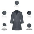 thumbnail image 3 of Panda Uniform womens lab coat and lab coats women | white lab coats, 3 of 8