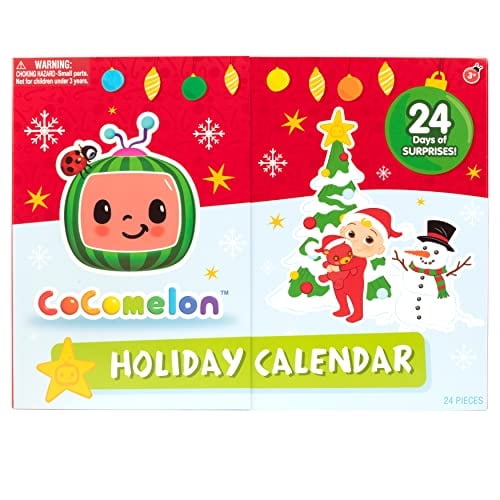 COCOMELON 2022 Calendario de adviento de vacaciones para niños, juego de regalos de 24 piezas - El conjunto in Jazwares Jazwares