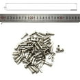 thumbnail image 3 of 10 Pcs 240mm-305mm 14G Bicycle Spokes Stainless Steel Spokes And Nipples Bike Spokes For Mountain Bike Road Bike Electric Bike 700C Wheels 288MM, 3 of 8