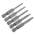 thumbnail image 3 of Uxcell TA1.8-TA3.0 Destornillador Magnético en Forma de Triángulo Bit 1/4" Hex Shank 2" Longitud Destornillador, 5 Paquete, 3 of 6