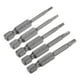 thumbnail image 3 of Uxcell TA1.8-TA3.0 Destornillador Magnético en Forma de Triángulo Bit 1/4" Hex Shank 2" Longitud Destornillador, 5 Paquete, 3 of 6
