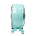 thumbnail image 4 of (2 pack) Better Homes & Gardens 5" 3-Speed Mint Retro Personal Metal Drum Fan, 4 of 11