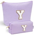 thumbnail image 1 of Bolsa de cosméticos YOOLIFE para hijas - Neceser de maquillaje para mujer - Regalos personalizados para damas de honor - Artículos de aseo de viaje, 1 of 5