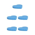 thumbnail image 3 of Vogacara Paquete de 10 esponjas limpiadoras de la piel esponjas faciales esponjas limpiadoras faciales técnicas reales esponja removedor exfoliante Azul 5piezas Vogacara CBP194844, 3 of 5