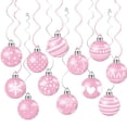 thumbnail image 2 of Set de 12 Adornos Navideños de Papel | Decoración Colgante para Fiestas Navideñas | Cartulina Blanca y Pvc | 18,8 X 15 Cm | 105 G, 2 of 5