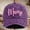 Purple, variant on Mama Hats For Women Adjustable Funny Mini Baseball Cap Casual Comfortable Outdoor Sun Pink,One Size