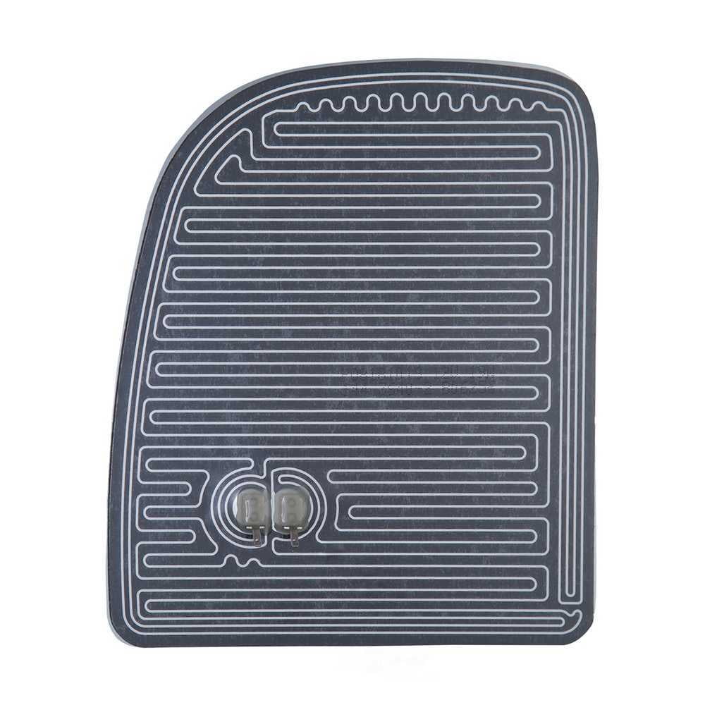 Burco Side View Mirror Replacement Glass - Clear Glass - 2730H