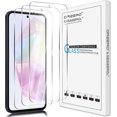 thumbnail image 1 of fafa-(3 Pack) Compatible for Samsung Galaxy A35 5G / A55 5G Tempered Glass Screen Protector, 2.5D Arc Edges 9 Hardness High Definition Bubble-Free, 1 of 4