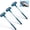 3pc Blue, variant on Window Screen Cleaning Brush 2-in-1 with Squeegee and Groove for Patio Door Porch Screens