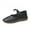 Black Lace Up Flat Shoes, variant on hopeusnice Women's Lace Up Flat Shoes Comfortable Soft Sole Breathable Flats Low Top Vacation Beach Shoes Slip On Outdoor Walking Shoes Black 35