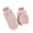 za-Pink, variant on Winter Knit Convertible Fingerless Gloves Wool Thermal Unisex Accessories for Cold Weather Black,One Size