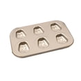 thumbnail image 2 of Advancent Molde para pasteles de 6 cavidades, molde para mousse de gelatina de acero al carbono, para hornear en la cocina Herramientas y accesorios para hornear Advancent HA061128-00B, 2 of 6