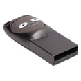 thumbnail image 5 of Lindo U Disk Storage Memory Stick Pen Drive USB2.0 W/TypeC Adaptador Llavero para teléfono móvil Computadora (Gris 16GB), 5 of 5
