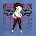 thumbnail image 5 of Wild Bobby, Betty Boop Sugar and Spice Wink Betty Boop Unisex Crewneck Sweatshirt, Vintage Heather Blue, Large, 5 of 5