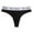 Black, variant on Bigersell No Show Panties for Women Clearance Womens Boy Shorts Underwear Bikini Panty Style P-352 Spandex Thong Panties Lace Thongs Ladies Briefs High Waist Women's Bikini Panties Black L