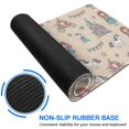 thumbnail image 6 of Long Mouse Pads for Desk,Beige Princess Carriage Pattern Desk Mats on Top Of Desks, Desk Mouse Pad Extra Large with 3mm Non-Slip Base and Stitched Edge for Gaming,Office,Work,Home 35.4"x15.7", 6 of 6