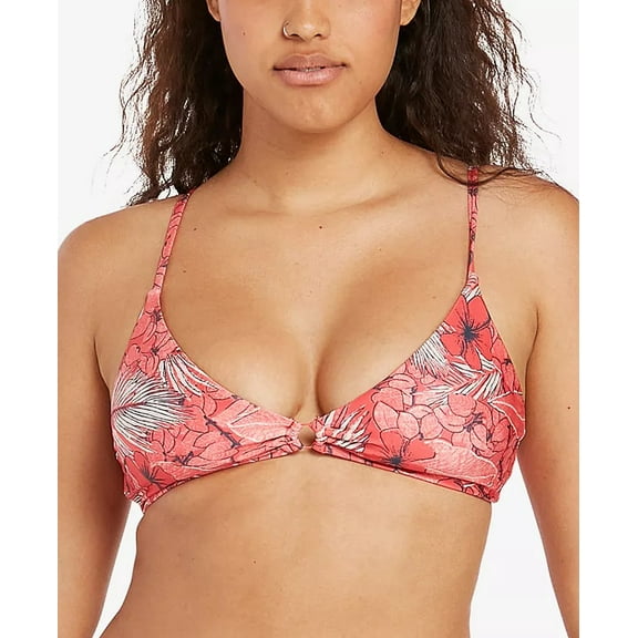 Volcom PISTOL PUNCH Juniors' Sea U Soon O-Ring Bikini Swim Top, US Large