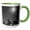 Green/White, variant on 3drose, Monochrome Turret Arch, Windows Area, Arches National Park, Moab, Ut, 11oz Mug