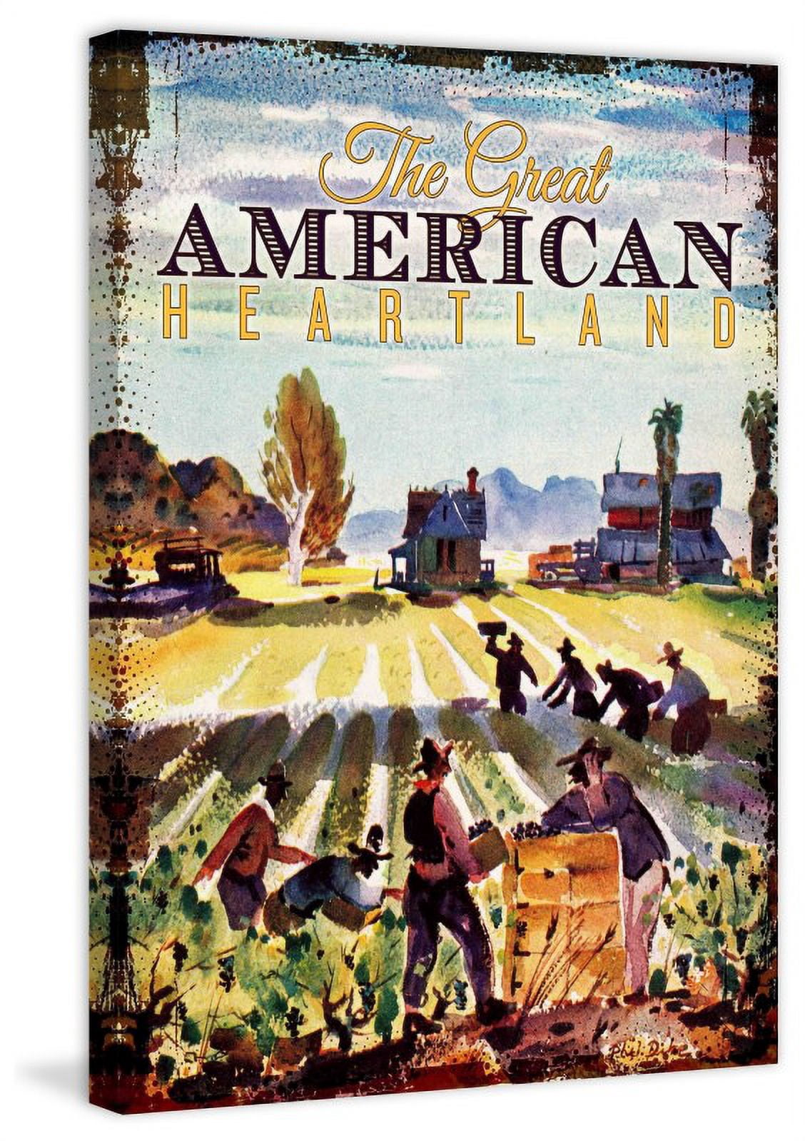 Marmont Hill "Farm Veggies" Painting Print on Canvas