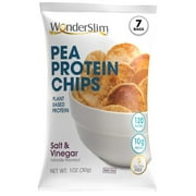 WonderSlim Pea Protein Chips, Salt & Vinegar (7ct)