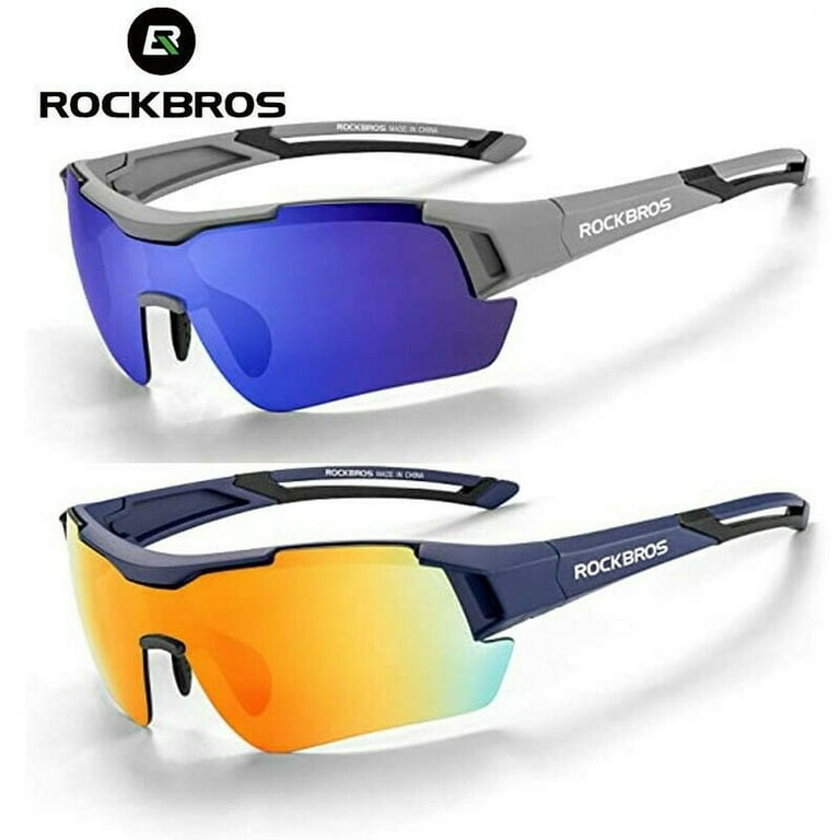 ROCKBROS Sport Sunglasses Men Women Cycling Glasses Polarized with