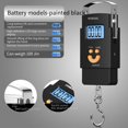 thumbnail image 2 of Ounissouiy Báscula para alimentos con pantalla LCD de acero inoxidable, minibáscula portátil y fácil de leer, de alta precisión Accesorios para electrodomésticos negro, 2 of 6