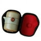 thumbnail image 5 of Juego de té de viaje con taza Estuche portátil Tetera personal de cerámica Juego de una tetera y dos tazas de cerámica negra, 5 of 5
