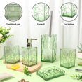thumbnail image 5 of Dznils 5-Piece Bathroom Accessories Sets, Acrylic Bathroom Decor Set, Green, 5 of 11