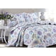 thumbnail image 1 of Juego de edredón reversible de 3 piezas Purplish Floral, 1 of 5