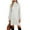 Gray, variant on Kilaqueen Sweater Dress for Women Long Sleeve 1/4 Zipper Collared Ribbed Knit Dress Casual Solid Color Warm Relaxed Fit Dresses