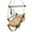 Brown, variant on BAIVAKON Upgraded Unique Hammock Hanging Sky Chair, Air Deluxe Swing Seat with Rope .Blue