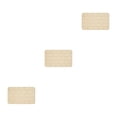 thumbnail image 1 of Maytalsory Quick-drying Bathroom Rugs Exquisite Crafted For Easy Cleaning Toilet Rugs Bath Mat Carpets Khaki 3PCS, 1 of 6