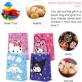 thumbnail image 5 of Bolsas de papel para regalo de Hello Kitty, decoración de cumpleaños, bolsa de dulces Kuromi, paquete de galletas Cinnamoroll Goody, regalos para niñas, suministros para fiestas, 5 of 5