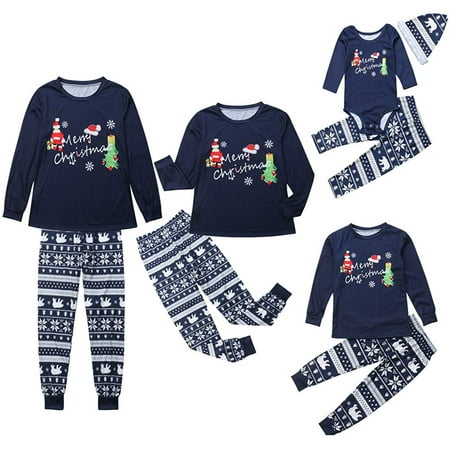 

Kiapeise Kiapeise Family Matching Christmas Pajamas Set Women Baby Kids Sleepwear Nightwear