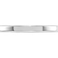 thumbnail image 3 of 10K White Gold 10Kw 2mm Standard Flat Comfort Fit Band Size 10.5 Made In United States 1wflc020-10.5, 3 of 6