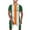 Orange, variant on TSADFHJI Mens Flannel Pajama Pants Mens St Patricks Day Printed Crew Neck Short Sleeve Shorts Suit Xxl Orange