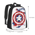 thumbnail image 2 of Patriotic Shield Graphic Laptop Backpack for Travel & Commute, 16.5", 2 of 6