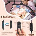 thumbnail image 2 of Extensiones de pestañas Half Moon Light HITTI 2025 LED Black, 2 of 9