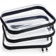 thumbnail image 1 of Funda rígida transparente con cierre, bolsa de plástico, bolsa de maquillaje transparente, 1 of 7
