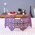 thumbnail image 2 of Fondant Lace Mold, Beasea Silicone Mats with Impression Lace Texture Mats for Clay Lace Mold for Cakes Decorating Lace Cake Molds Flower Pattern Molds Embossed Craft Tools Purple, 2 of 7