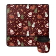 thumbnail image 2 of HELLHERO Merry Christmas Sewing Machines Pad Waterproof Soft with 4 Pockets Premium Fabric for Mother's Day Present Sewing Classes, 2 of 5