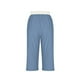 thumbnail image 4 of Pantalones Elásticos de Cintura para Mujeres Capris de Salida Casual Sólido con Bolsillos, Capris de Mujer para el Verano, 4 of 5