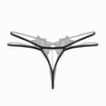 thumbnail image 2 of Fvwitlyh Lingerie Sexy Pendentif Dame Perle String V-String Culottes Taille Basse sous-Vêtements, 2 of 5
