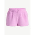 thumbnail image 5 of No Boundaries Plush Bungee Cord Shorts, Women's Sizes XXS-XXL, 5 of 5